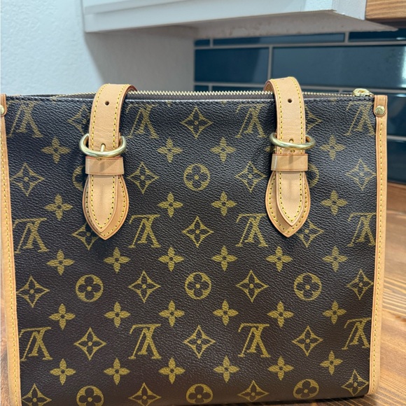 Louis Vuitton PoppinCourt Haute Brown Monogram Shoulder Bag AND wallet - Picture 10 of 16